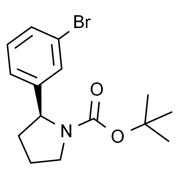 (S)-tert-Butyl 2-(3-bromophenyl)pyrrolidine-1-carboxylate