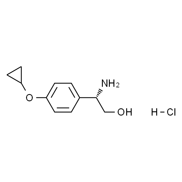 (S)-2-Amino-2-(4-cyclopropoxyphenyl)ethanol hydrochloride