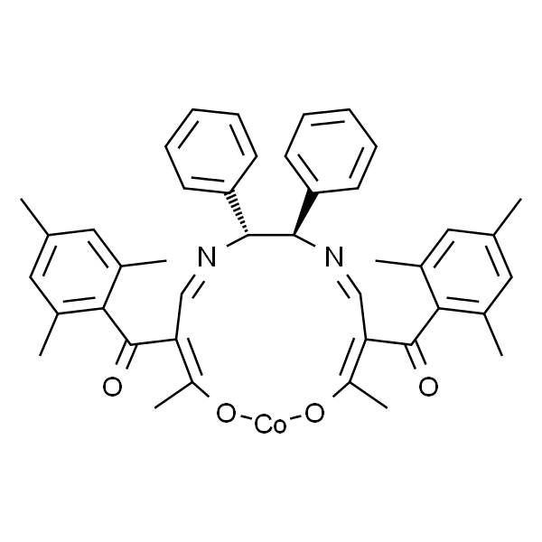 (1R,2R)-N,N'-Bis[3-oxo-2-(2,4,6-trimethylbenzoyl)butylidene]-1,2-diphenylethylenediaminato Cobalt(II)