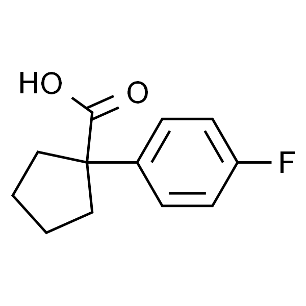 1-(4-Fluorophenyl)cyclopentanecarboxylic acid