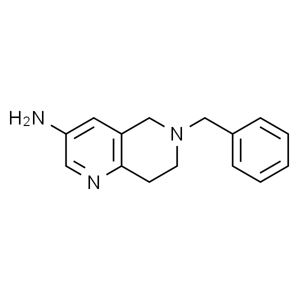 6-Benzyl-5,6,7,8-tetrahydro-1,6-naphthyridin-3-amine