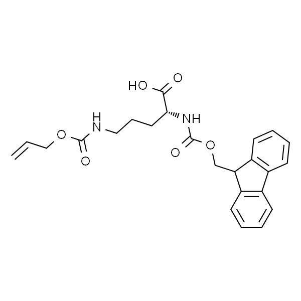 (R)-2-((((9H-Fluoren-9-yl)methoxy)carbonyl)amino)-5-(((allyloxy)carbonyl)amino)pentanoic acid