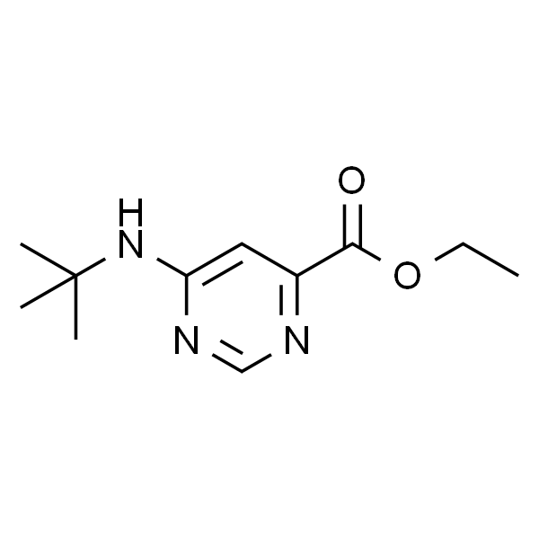 Ethyl 6-(tert-butylamino)pyrimidine-4-carboxylate