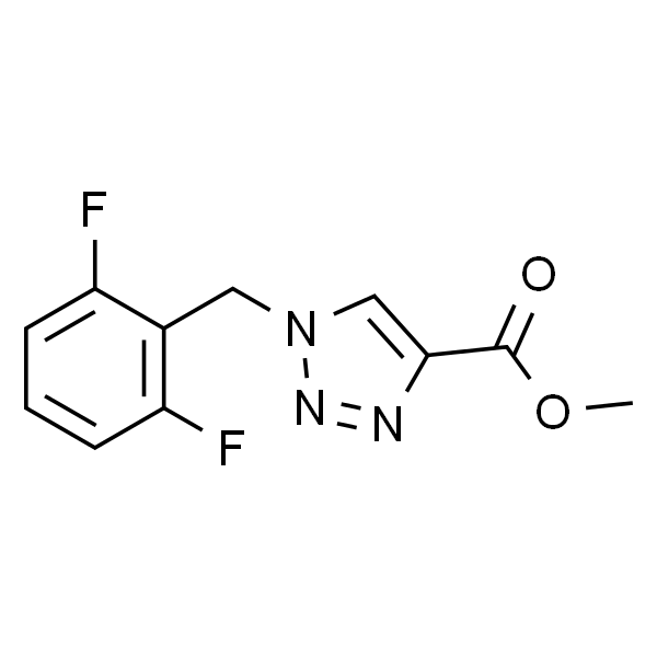 Methyl 1-(2，6-difluorobenzyl)-1H-1，2，3-triazole-4-carboxylate
