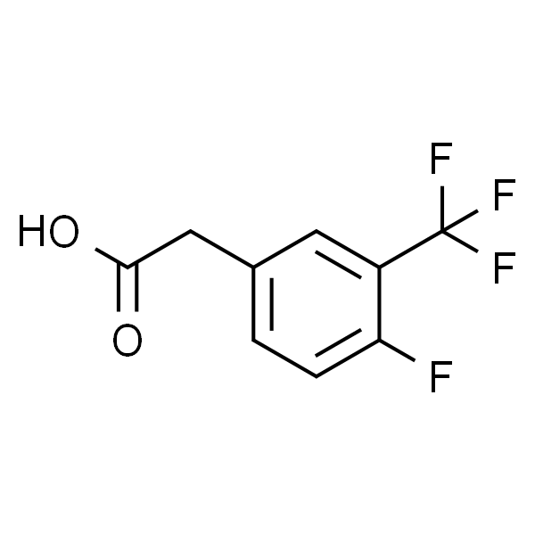 4-Fluoro-3-(trifluoromethyl)phenylacetic acid