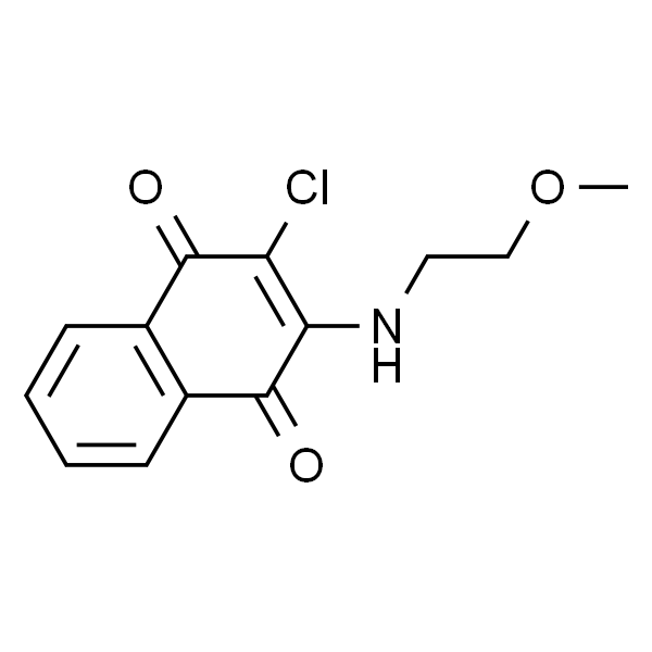 2-Chloro-3-(2-methoxyethylamino)naphthalene-1，4-dione