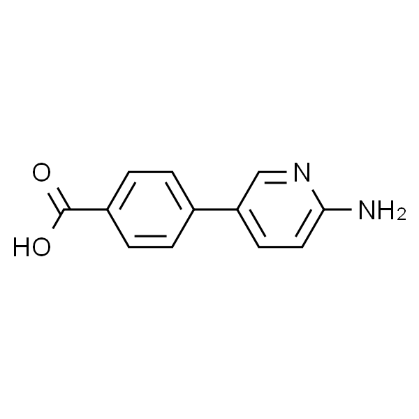 4-(6-Aminopyridin-3-yl)benzoic acid