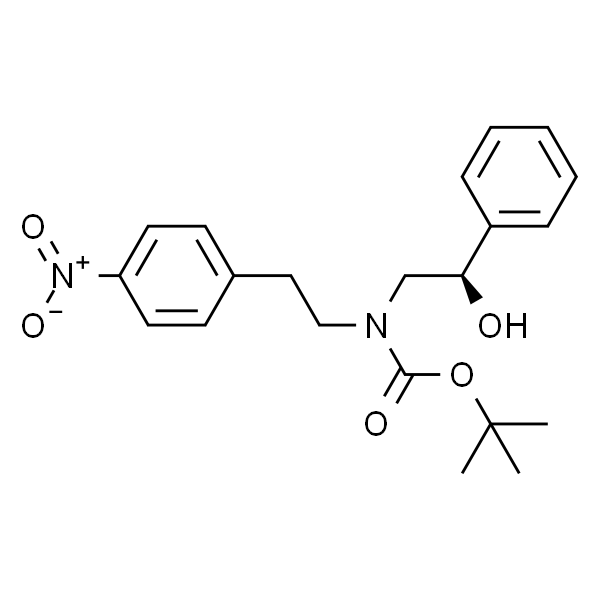 (R)-tert-Butyl (2-hydroxy-2-phenylethyl)(4-nitrophenethyl)carbamate