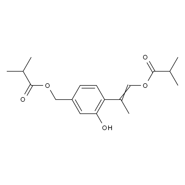 8,9-Dehydro-7,9-diisobutyryloxythymol