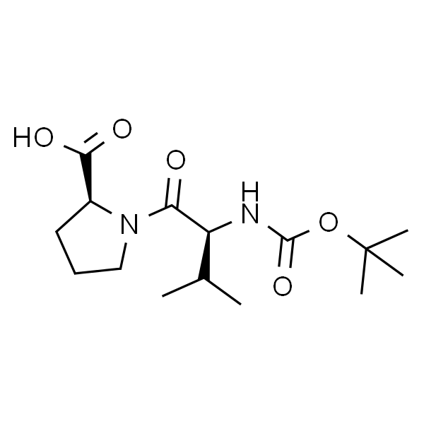 (S)-1-((S)-2-((tert-Butoxycarbonyl)amino)-3-methylbutanoyl)pyrrolidine-2-carboxylic acid