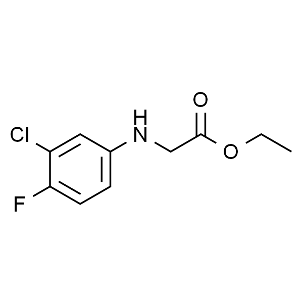 N-(3-Chloro-4-fluorophenyl)glycine ethyl ester