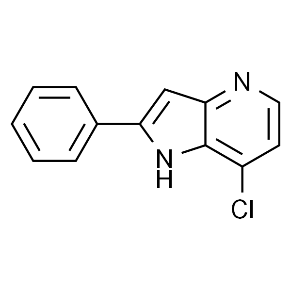 7-Chloro-2-phenyl-1H-pyrrolo[3，2-b]pyridine