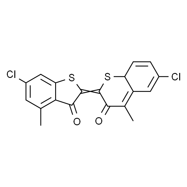 6,6'-Dichloro-4,4'-dimethyl-3H,3'H-[2,2'-bibenzo[b]thiophenylidene]-3,3'-dione