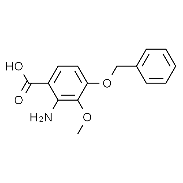 2-Amino-4-(benzyloxy)-3-methoxybenzoic acid
