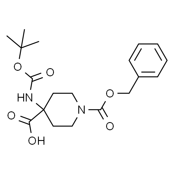 1-Cbz-4-(Boc-amino)-4-piperidinecarboxylic acid