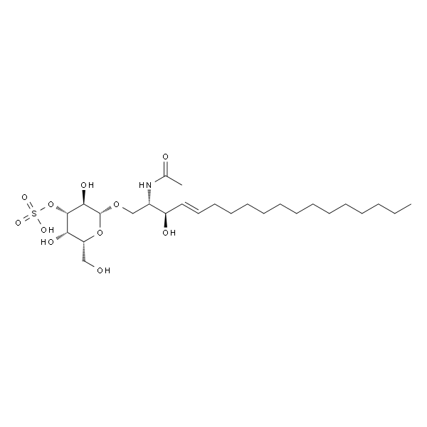 C2 3'-sulfo Galactosylceramide (d18:1/2:0)