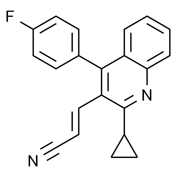 (E)-3-(2-Cyclopropyl-4-(4-fluorophenyl)quinolin-3-yl)acrylonitrile