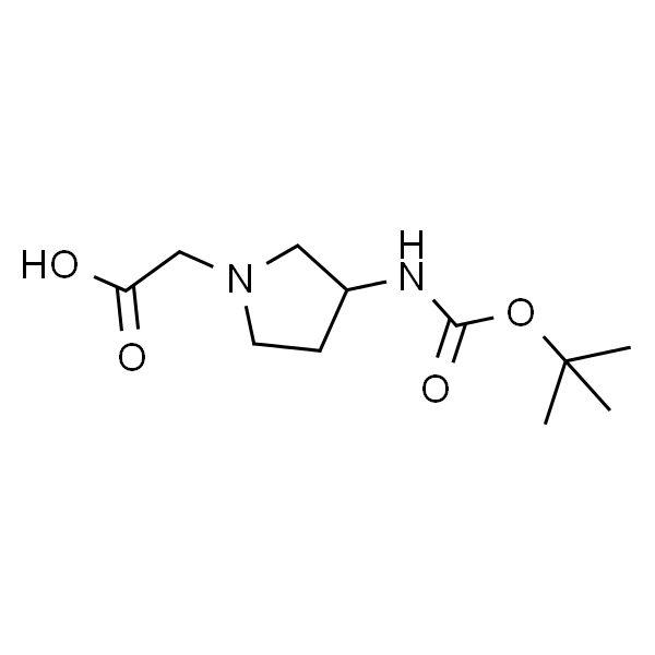 3-(Boc-amino)-1-pyrrolidineacetic acid