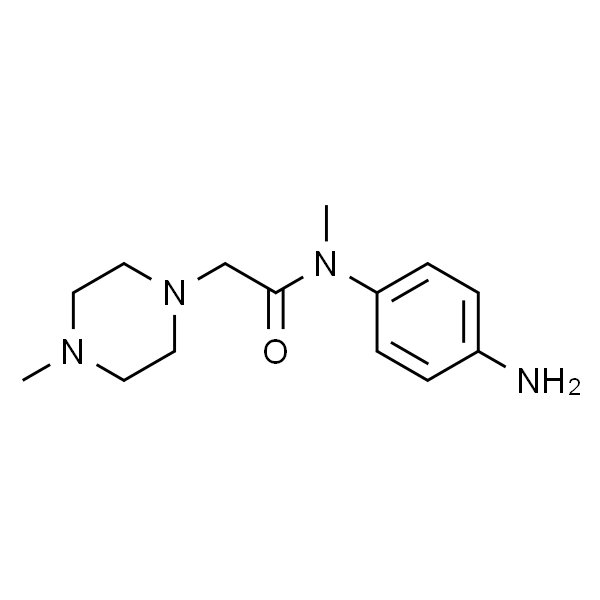 N-(4-Aminophenyl)-N-methyl-2-(4-methylpiperazin-1-yl)acetamide