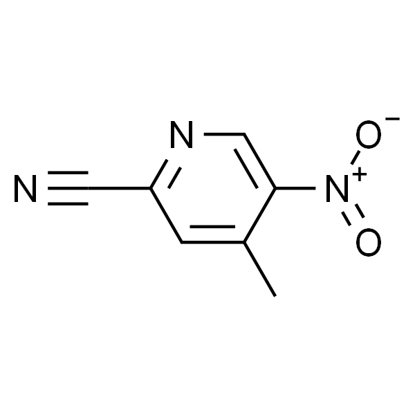 2-Cyano-4-methyl-5-nitropyridine
