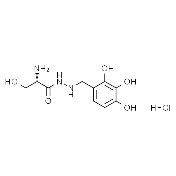 (S)-2-Amino-3-hydroxy-N'-(2,3,4-trihydroxybenzyl)propanehydrazide hydrochloride