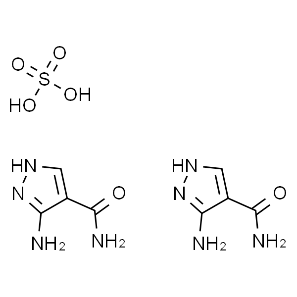 3-Amino-4-pyrazolecarboxamide hemisulfate salt