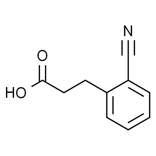 2-Cyanobenzenepropanoic acid