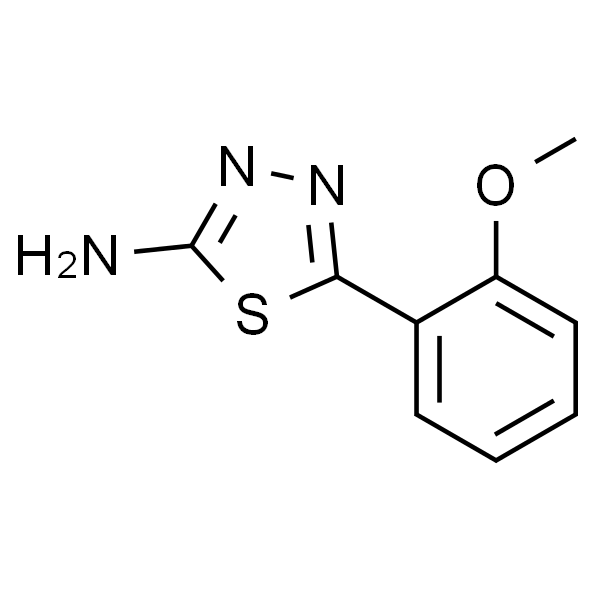 2-Amino-5-(2-methoxyphenyl)-1，3，4-thiadiazole