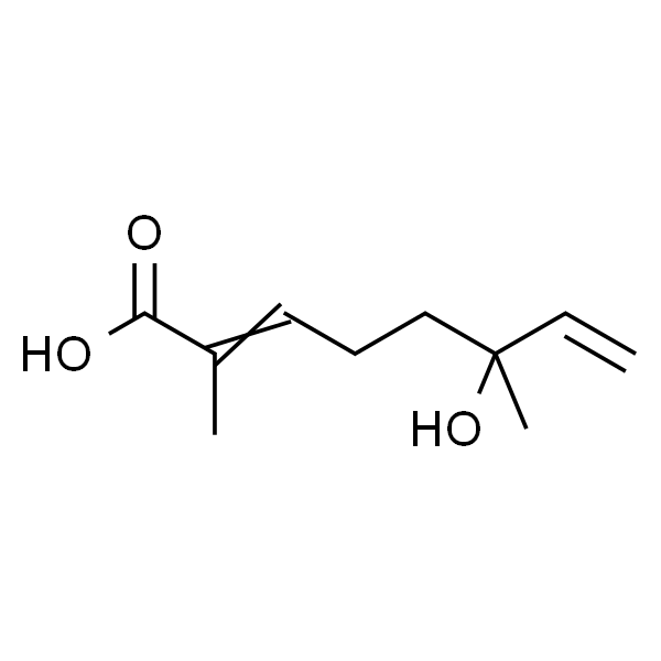6-Hydroxy-2,6-dimethyl-2,7-octadienoic acid