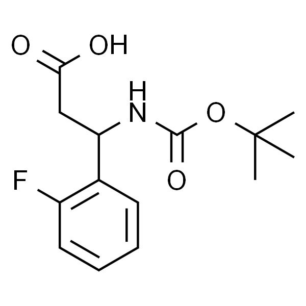 3-(Boc-amino)-3-(2-fluorophenyl)propionic Acid