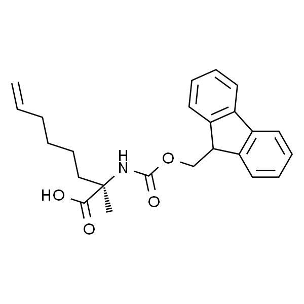 (R)-2-((((9H-Fluoren-9-yl)methoxy)carbonyl)amino)-2-methyloct-7-enoic acid