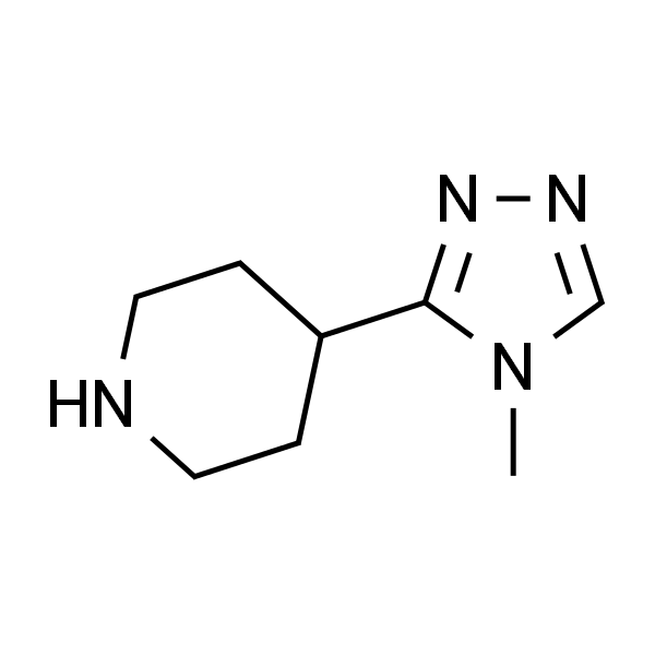 4-(4-Methyl-4H-1，2，4-triazol-3-yl)piperidine