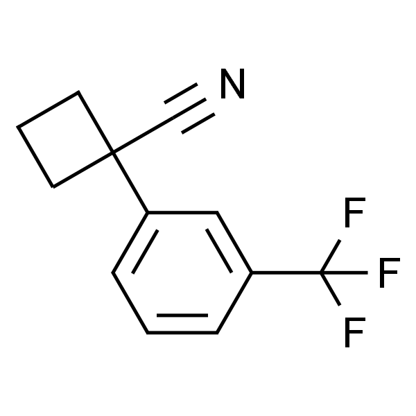1-(3-(trifluoromethyl)phenyl)cyclobutanecarbonitrile