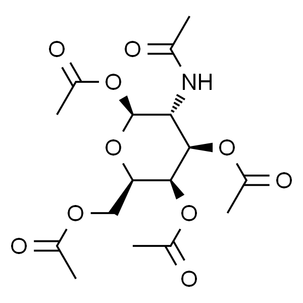 (2S，3R，4R，5R，6R)-3-Acetamido-6-(acetoxymethyl)tetrahydro-2H-pyran-2，4，5-triyl triacetate