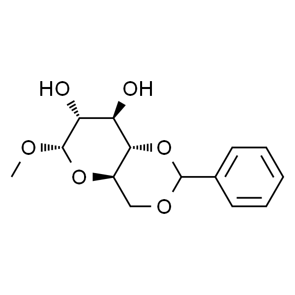 methyl 4，6-O-benzylidene-α-D-glucopyranoside