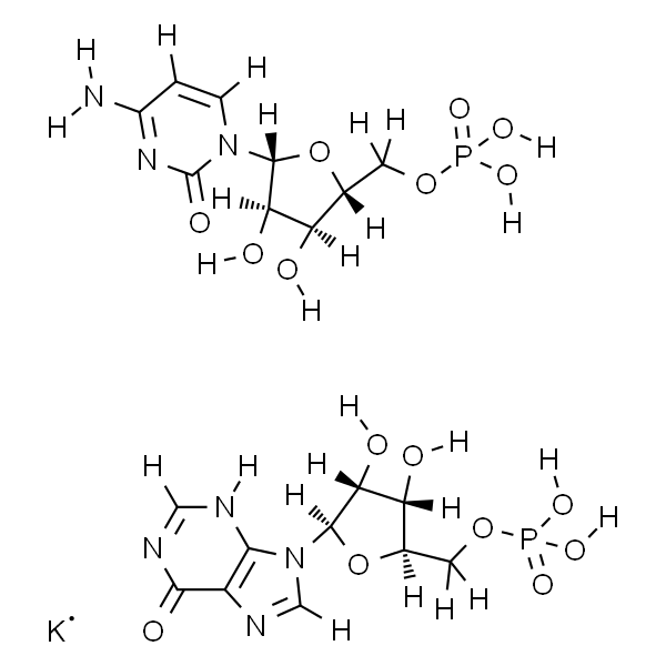 Polyinosinic-polycytidylic acid potassium