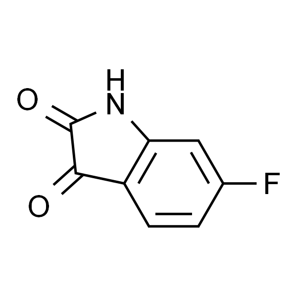 6-Fluoroindoline-2，3-dione