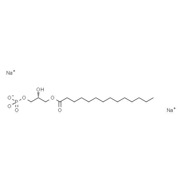 1-myristoyl-2-hydroxy-sn-glycero-3-phosphate (sodium salt)