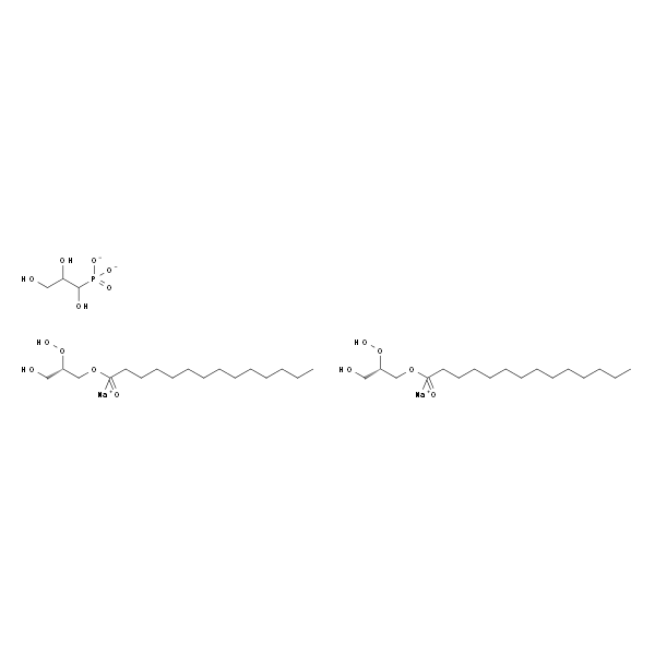 1-myristoyl-2-hydroxy-sn-glycero-3-phospho-(1'-rac-glycerol) (sodium salt)