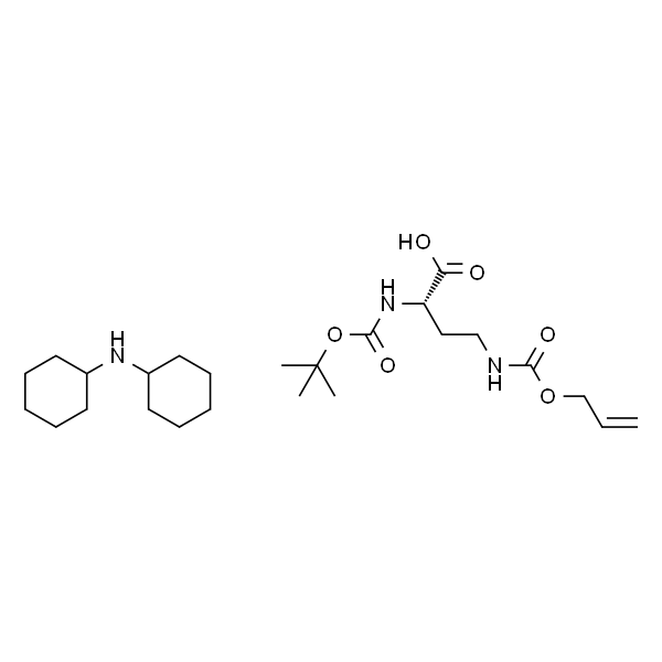 Dicyclohexylamine (S)-4-(((allyloxy)carbonyl)amino)-2-((tert-butoxycarbonyl)amino)butanoate