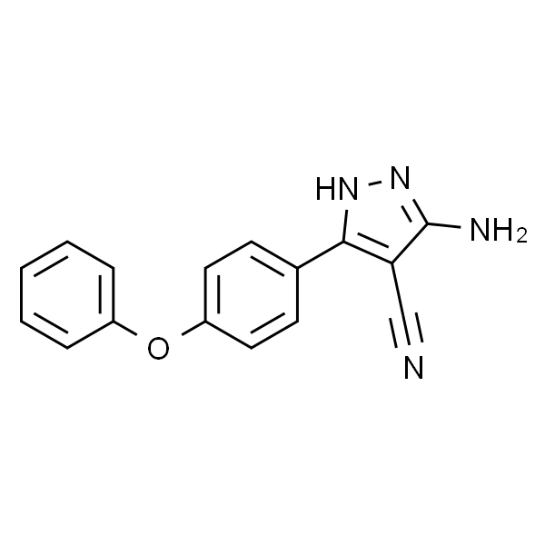 3-Amino-4-cyano-5-(4-phenoxyphenyl)pyrazole