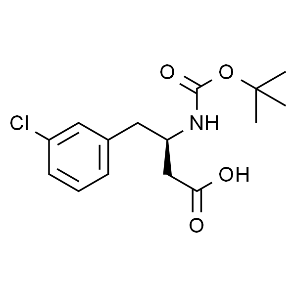 (R)-3-Chloro-b-(Boc-amino)benzenebutanoic acid
