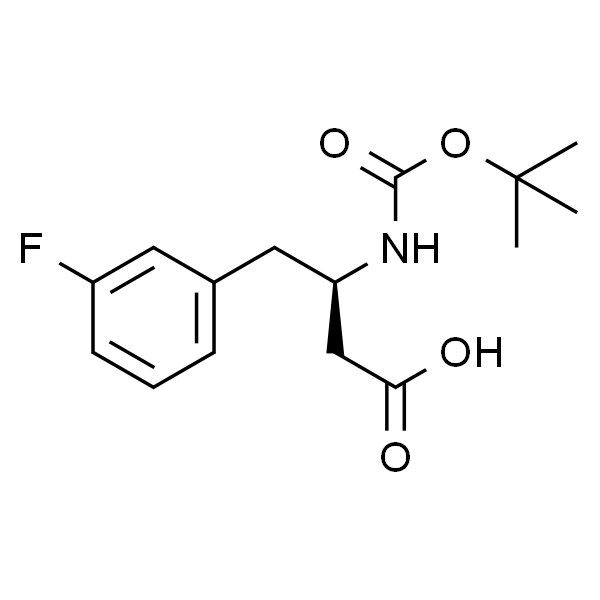 (R)-3-Fluoro-b-(Boc-amino)benzenebutanoic acid