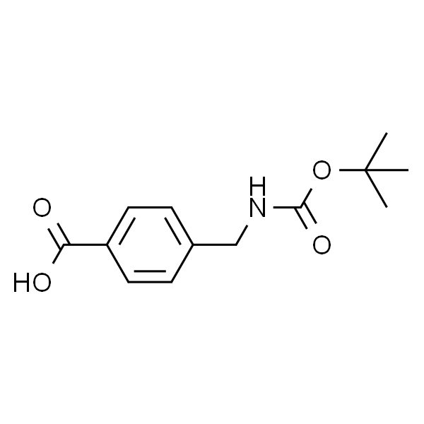 4-[(tert-Butoxycarbonylamino)methyl]benzoic Acid