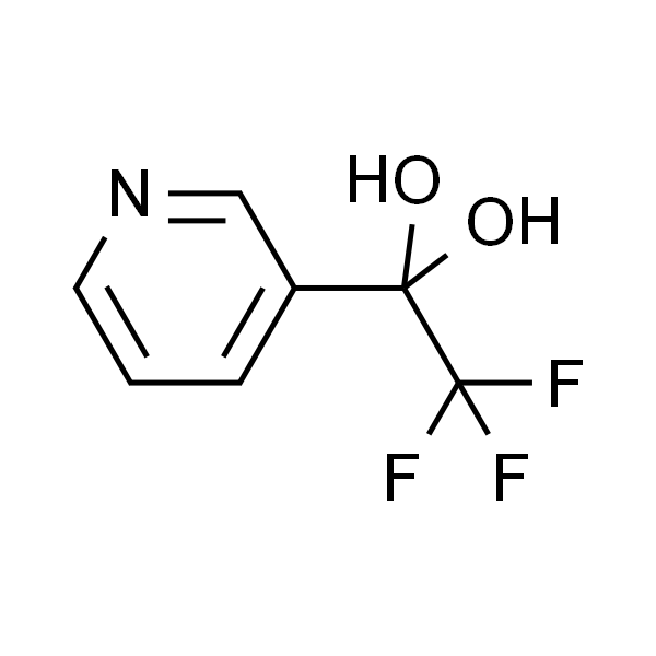 2,2,2-Trifluoro-1-(pyridin-3-yl)ethane-1,1-diol