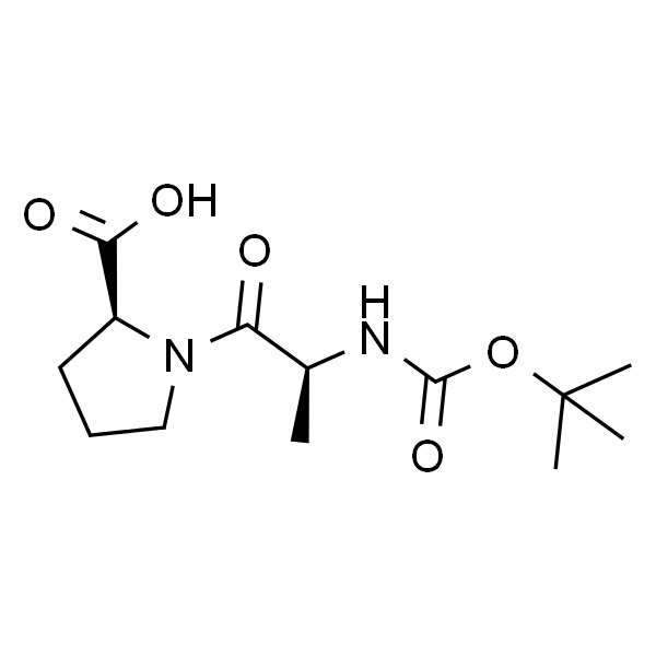 (S)-1-((S)-2-((tert-Butoxycarbonyl)amino)propanoyl)pyrrolidine-2-carboxylic acid