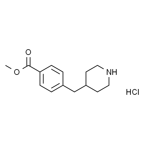 4-PIPERIDIN-4-YLMETHYL-BENZOIC ACID METHYL ESTER HCL