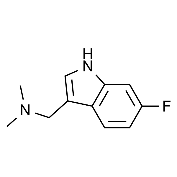 1-(6-Fluoro-1H-indol-3-yl)-N，N-dimethylmethanamine