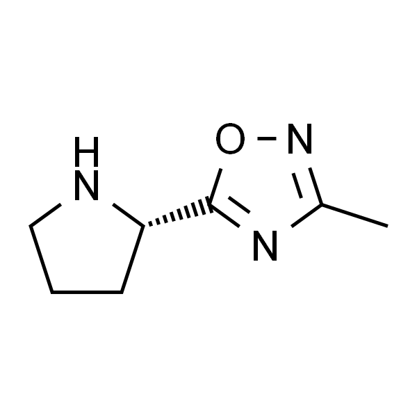 (S)-3-Methyl-5-(2-pyrrolidinyl)-1，2，4-oxadiazole