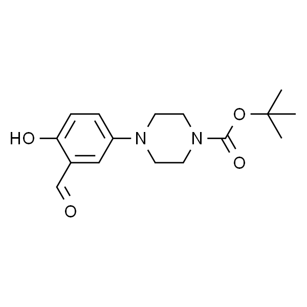 tert-Butyl 4-(3-formyl-4-hydroxyphenyl)piperazine-1-carboxylate